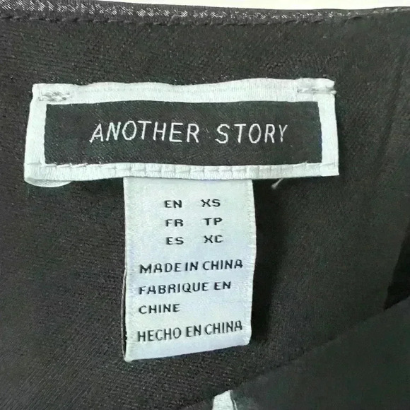 Another Story Womens Black Pink Floral Lace Cami Top Lace Trim Romantic XS - Picture 8 of 10